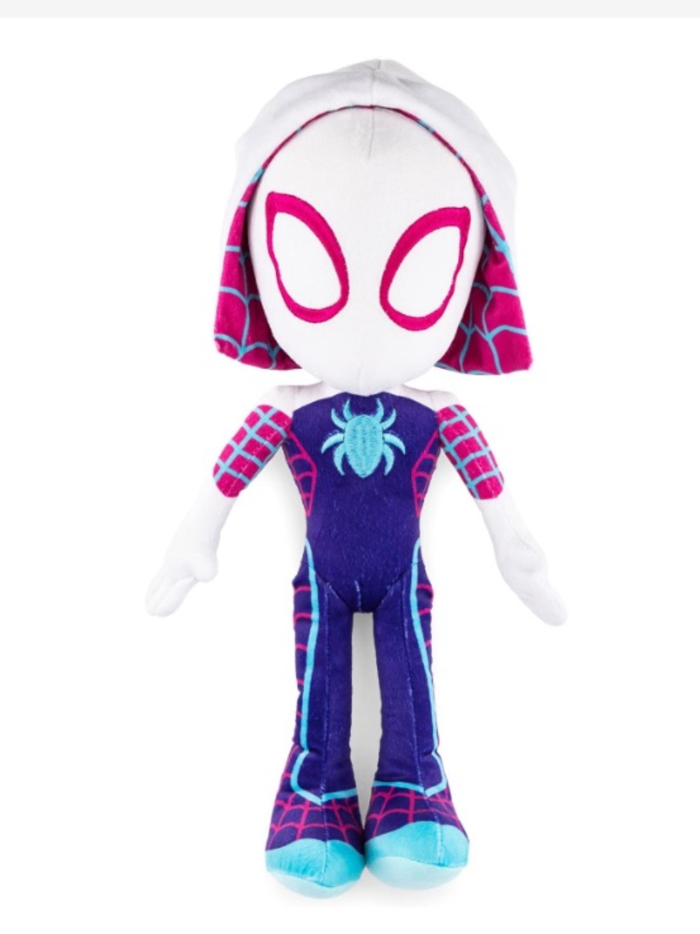 Gwen The Ghost-Spider Pillow Buddy 18” Plushie OFFICAL MARVEL PRODUCT